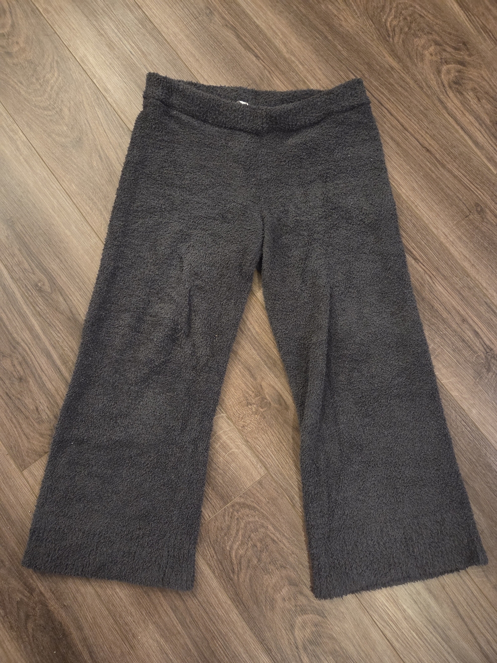 Cozy Gray Womens Fleece Lounge Pants